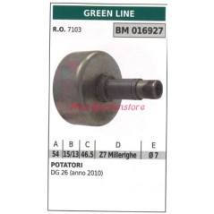 Campana frizione GREEN LINE potatore DG 26 anno 2010 016927