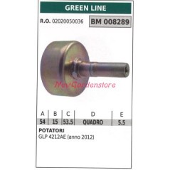 Cloche d'embrayage GREEN LINE élagueuse GLP 4212AE année 2012 008289 | Newgardenstore.eu