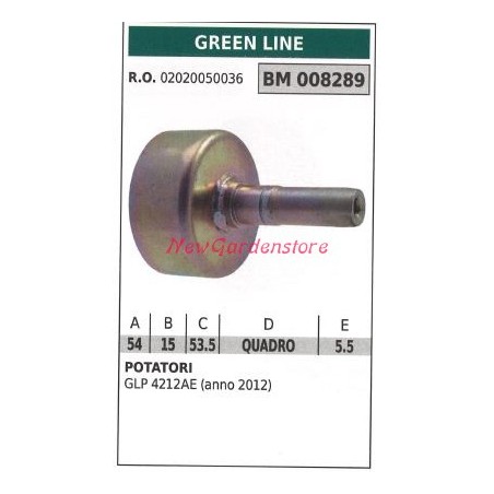 Campana frizione GREEN LINE potatore GLP 4212AE anno 2012 008289 | Newgardenstore.eu