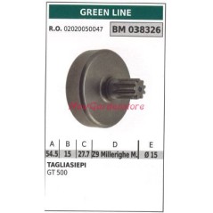Clutch bell GREEN LINE hedge trimmer GT 500 038326