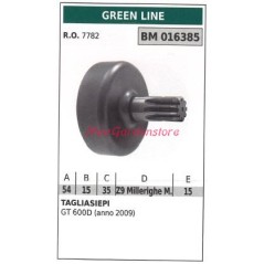 Campana de embrague GREEN LINE cortasetos GT 600D año 2009 016385 | Newgardenstore.eu