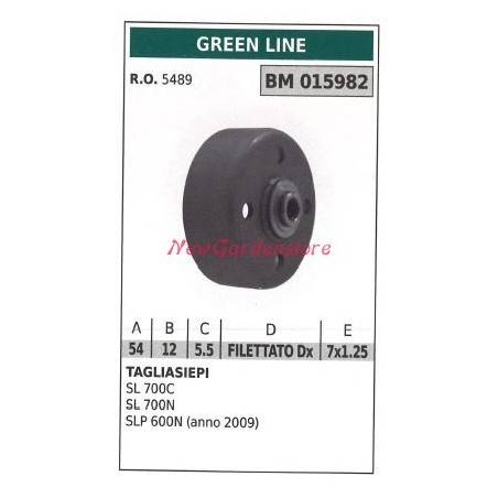 Kupplungsglocke GREEN LINE Heckenschere SL 700C 700N SLP 600N 015982 | Newgardenstore.eu