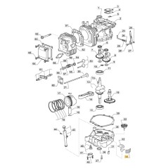 ORIGINAL STIGA engine oil filter TRE0702 lawn tractor 118551256/1 | Newgardenstore.eu