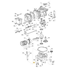 Joint de pompe à huile ORIGINAL STIGA TRE0702 tracteur de pelouse 118551507/0 | Newgardenstore.eu