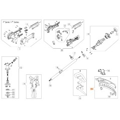 Kit protezione ORIGINALE OLEOMAC decespugliatore BCH 250 S - BCH 40 BP BF000029R