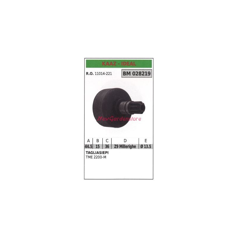 KAAZ cloche d'embrayage pour taille-haie TM 2200-M 028219