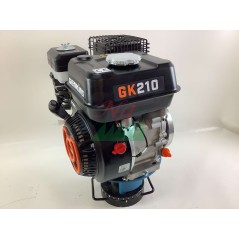 Complete GENKINS GK210 engine horizontal shaft 212 cc conical shaft Ø 23 | Newgardenstore.eu