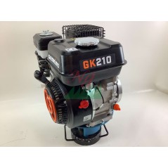 Motor GENKINS GK210 completo eje horizontal 212 cc eje cónico Ø 23 | Newgardenstore.eu