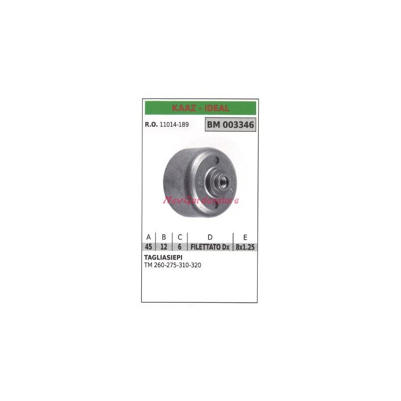 KAAZ clutch bell for hedge trimmer Tm 260 275 310 320 003346