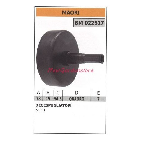 MAORI backpack brushcutter clutch bell 022517 | Newgardenstore.eu