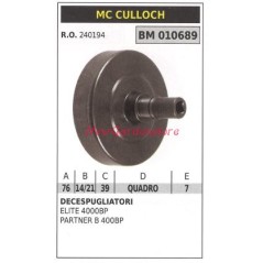 Campana de embrague MC CULLOCH desbrozadora ELITE 4000BP PARTNER B 400BP 010689 | Newgardenstore.eu