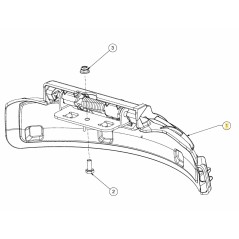 ORIGINAL MTD LT1 NS92 Rasentraktor Mulchkappe 631-07179B