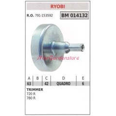 Clutch bell RYOBI trimmer 720 R 780 R 014132
