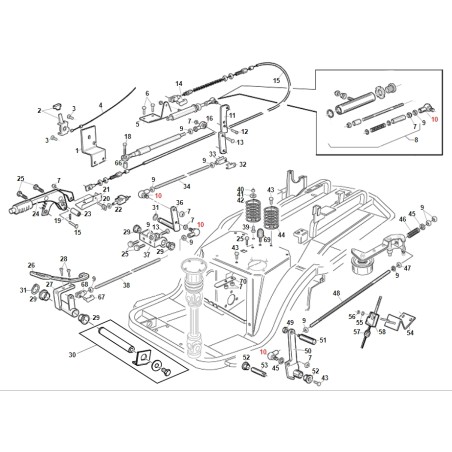 Modèles de tracteur à rotule PG SR ORIGINAL GIANNI FERRARI 00777200001 | Newgardenstore.eu