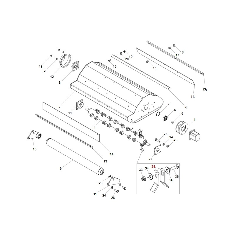 Cuttermesser Y Modelle TURBO6 ORIGINAL GIANNI FERRARI 65.05.01.0068