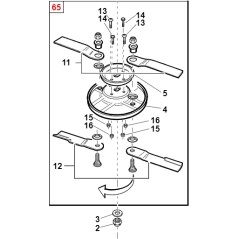 Left flat disk PG models ORIGINAL GIANNI FERRARI BFB 95139101000 | Newgardenstore.eu