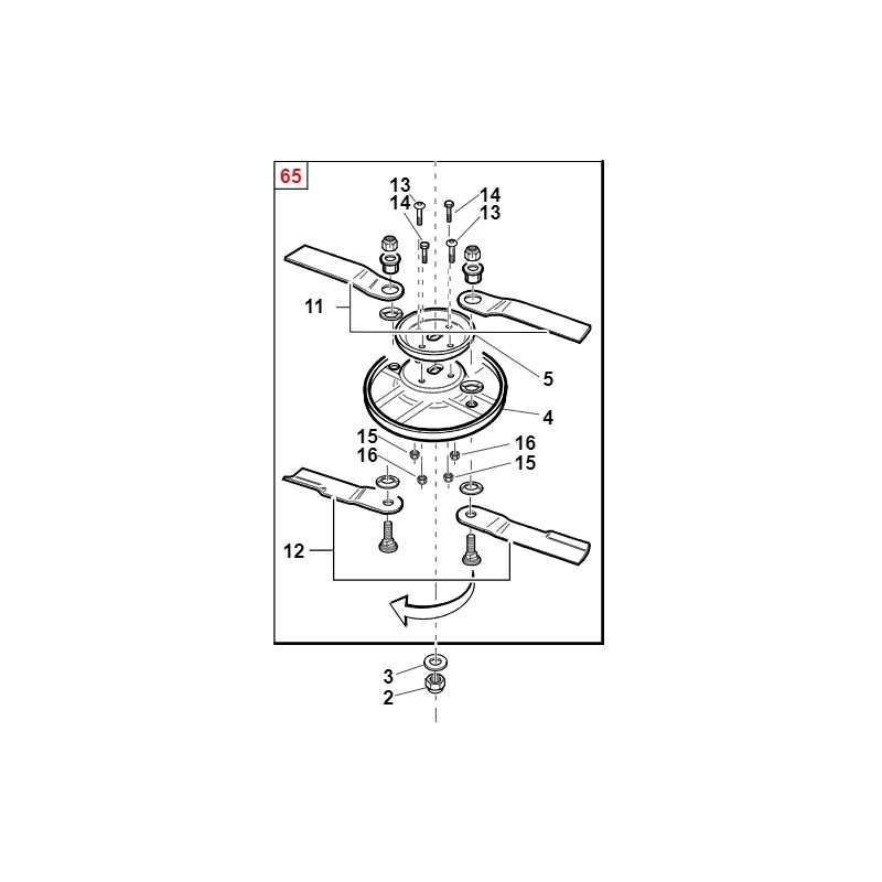 Left flat disk PG models ORIGINAL GIANNI FERRARI BFB 95139101000