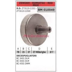 Clutch Bell ZENOAH brushcutter BC 3401 DLM 4301 DLM DWM 010049 | Newgardenstore.eu