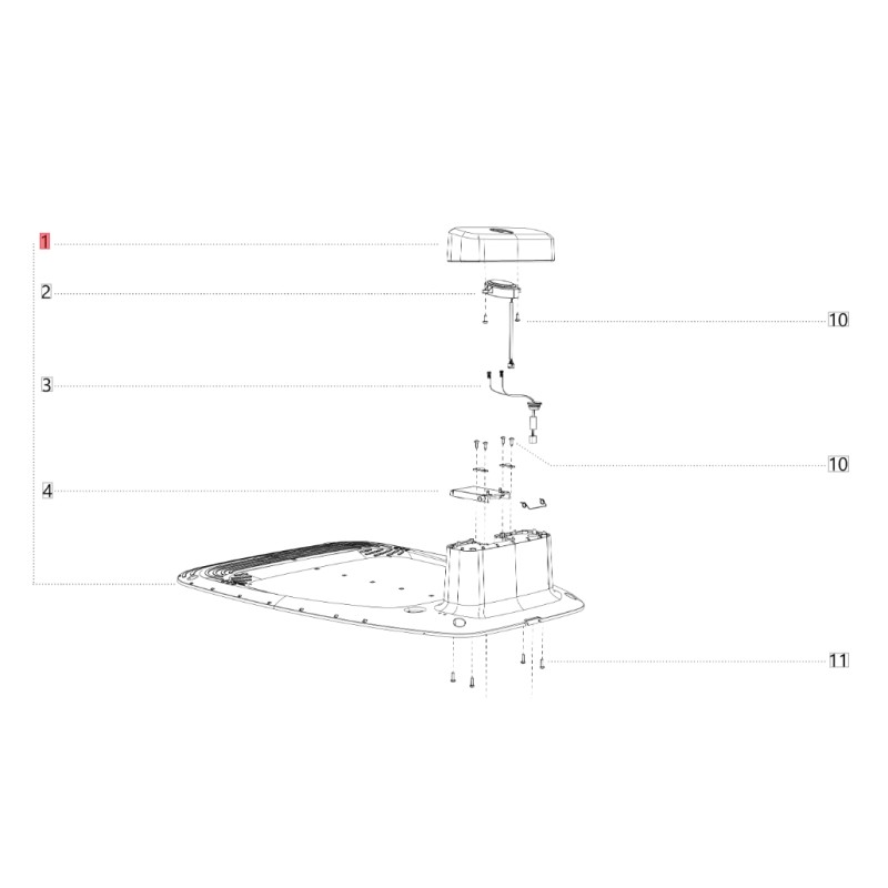 Station de charge pour tondeuse robot ORIGINAL BLUEBIRD NAVIMOW AB12.01.00.0230