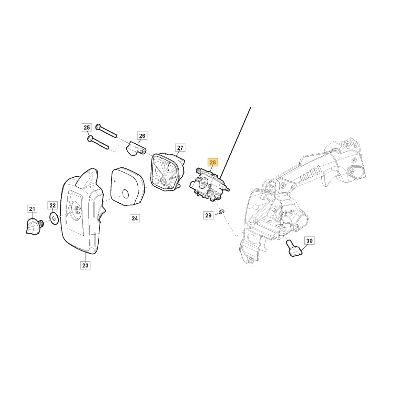 WALBRO Vergaser WT1189 Kettensäge Modelle AC27T ORIGINAL STIGA 118804792/0