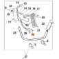 Cavo acceleratore decespugliatore modelli 726T ORIGINALE EMAK 4161439AR