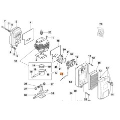 Beschleunigerkabel Zerstäuber Modelle AM162 ORIGINAL EMAK 56520067AR | Newgardenstore.eu