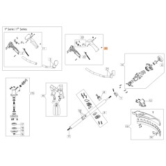 Impugnatura decespugliatore modelli BCH400T ORIGINALE EMAK BF000059R | Newgardenstore.eu