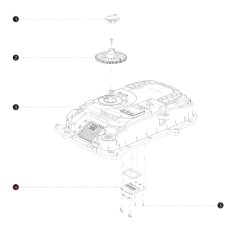 ORIGINAL BLUEBIRD NAVIMOW Rasenmäher Roboter Anzeigetafel I108E AB12.02.00.0109 | Newgardenstore.eu