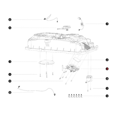 Card i108E ORIGINAL BLUEBIRD robotic mower NAVIMOW AB12.02.00.0110 | Newgardenstore.eu