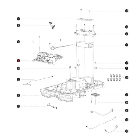 ORIGINAL BLUEBIRD robot NAVIMOW carte anti-patinage I108E AB12.02.00.0117 | Newgardenstore.eu