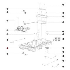 Coque i108E ORIGINAL BLUEBIRD robot tondeuse à gazon NAVIMOW AB12.02.00.0148 | Newgardenstore.eu