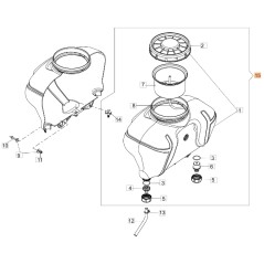 Vaporisateur à réservoir modèles MB90 MB900 ORIGINAL EMAK CFI0G40110 | Newgardenstore.eu