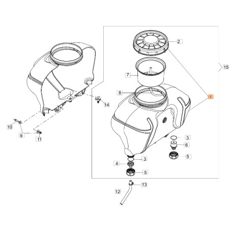 Vaporisateur à réservoir modèles MB90 MB900 ORIGINAL EMAK CFI0G40210 | Newgardenstore.eu