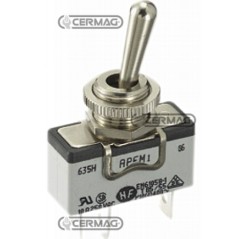 Single-pole toggle switch with 2 faston OFF-ON connections 250V 15A 35921 | Newgardenstore.eu