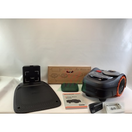 Robot rasaerba SEGWAY NAVIMOW i108E senza cavo 800 mq 5.1 Ah + kit estensione 4G | Newgardenstore.eu