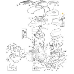 Lawn mower tank models 513PD 553R ORIGINAL STIGA 118550163/0 | Newgardenstore.eu