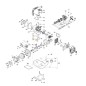 Piston 51.7 cc débroussailleuse modèles ABR52 B52 ORIGINAL STIGA 118804036/0