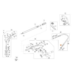 Débroussailleuse à arbre flexible modèles BCF530 ORIGINAL EMAK 61400172R | Newgardenstore.eu