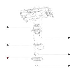 Blade disc i108E ORIGINAL BLUEBIRD robotic mower NAVIMOW AB12.02.00.0146 | Newgardenstore.eu