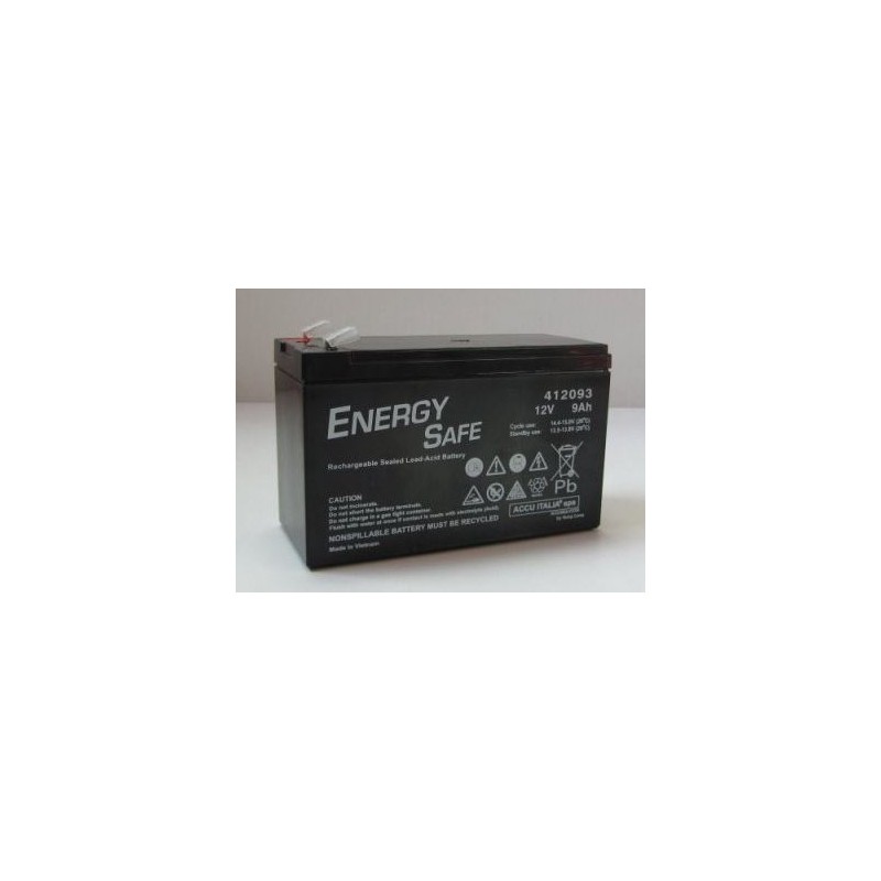 Batería hermética de plomo-ácido ENERGY SAFE 12V 7AH 412093 sistema de alimentación ininterrumpida