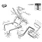 screw M12x45 UNI5737 ISO4014 ORIGINAL GIANNI FERRARI lawn tractor 00.92.07.0100