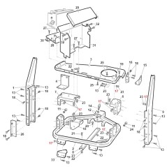 Dado autobloccante UNI7473 trattorino ORIGINALE GIANNI FERRARI BFB 00111250014