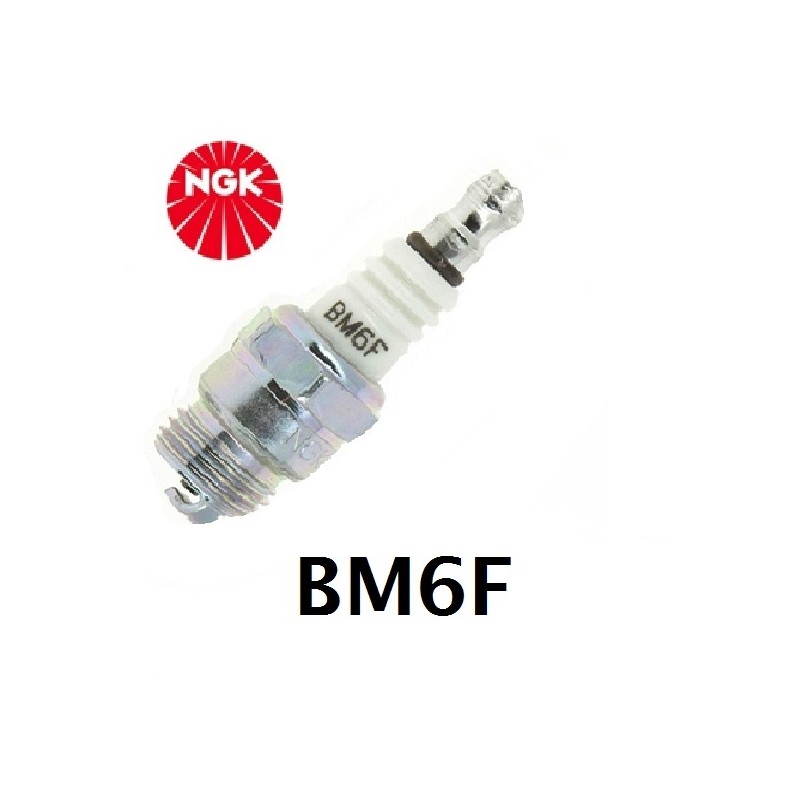 Bougie d'allumage NGK moteur 2 temps débroussailleuse taille-haie BM6F 240204