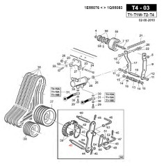 ORIGINAL GIANNI FERRARI Turbine 350 Traktor Bremssäule 01.40.00.2240