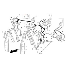 ORIGINAL GIANNI FERRARI tractor de césped válvula de solenoide BFB 92007000001 | Newgardenstore.eu