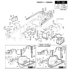 Mobile air filter bracket ORIGINAL GIANNI FERRARI 01.60.00.0635 | Newgardenstore.eu