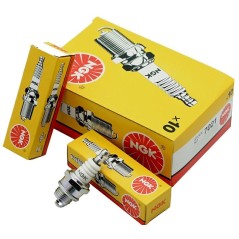NGK spark plug for brushcutter, hedge trimmer, chainsaw and blower BR4HS | Newgardenstore.eu