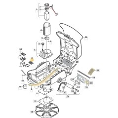 Kartenwürfel-Robotermäher Modelle AUTOCLIP527 ORIGINAL STIGA 1126-1474-01 | Newgardenstore.eu