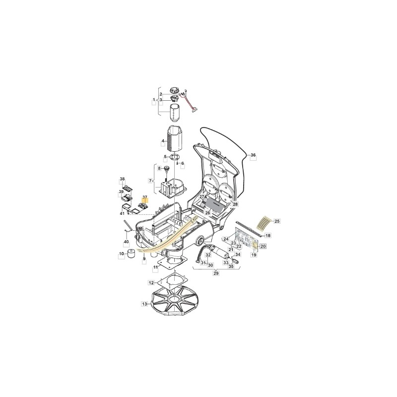 Kartenwürfel-Robotermäher Modelle AUTOCLIP527 ORIGINAL STIGA 1126-1474-01