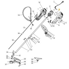 Carte électronique pour ABR1.0EJ ORIGINAL STIGA modèles 118802128/0 | Newgardenstore.eu